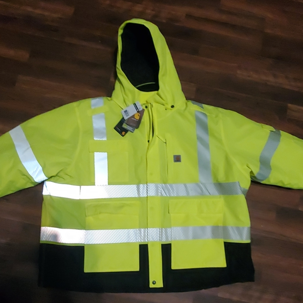 Class 3 High visibility waterproof jacket